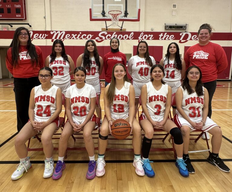 New Mexico School for the Deaf Girls Basketball Team 2025-26